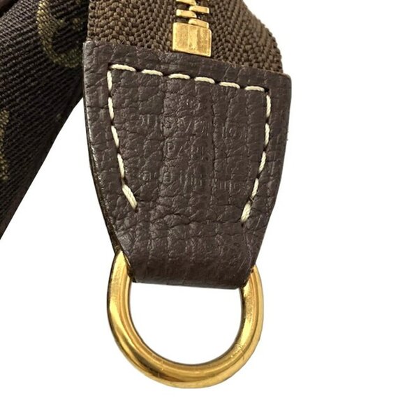 LOUIS VUITTON Brown Monogram Pouch - Picture 7 of 10